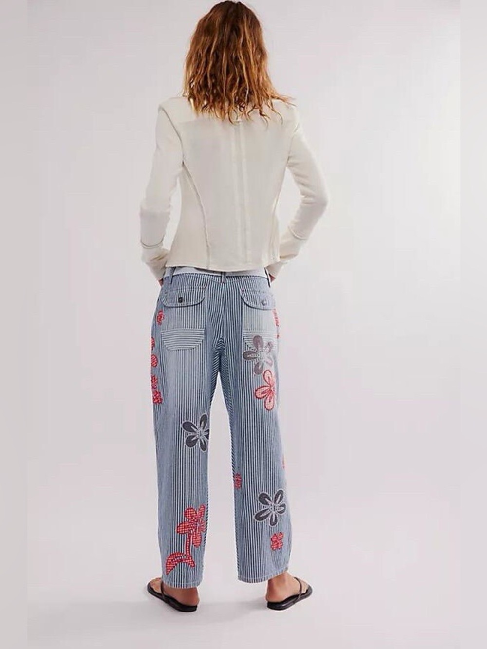 We The Free Hot Tropics Cuffed Harem Pants - Picture 3 of 3